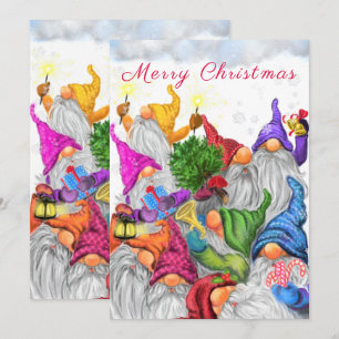 Cartões de Natal do Partido Gnomo