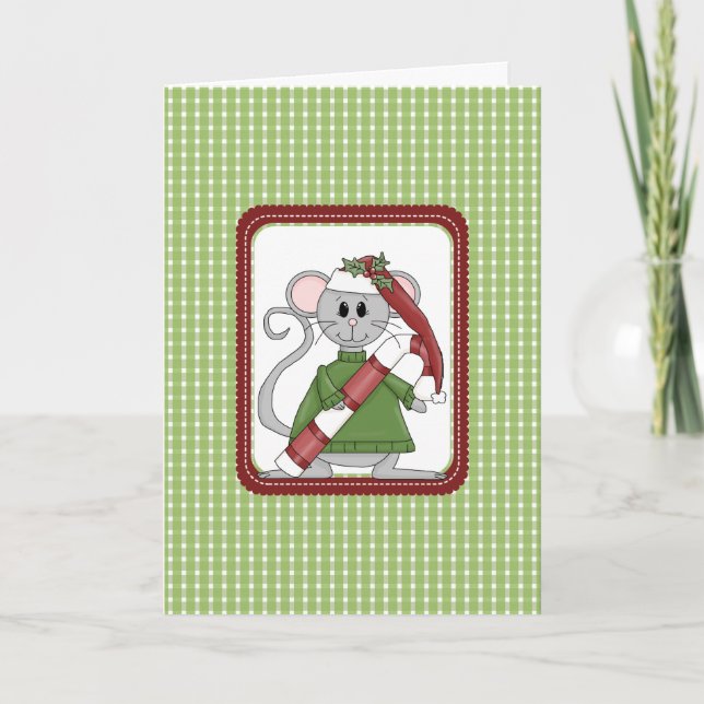 Cartões de Natal do Rato do País (Frente)