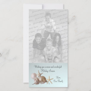 Cartões de natal do Seashell