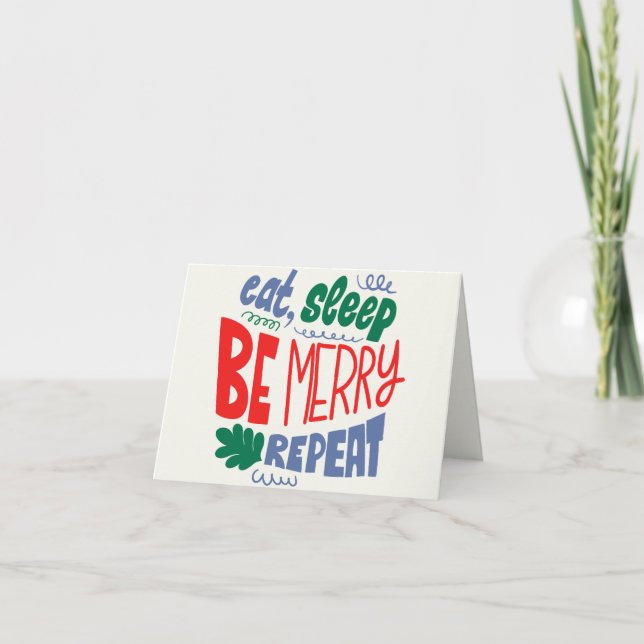 Cartões de natal do vazio (Frente)