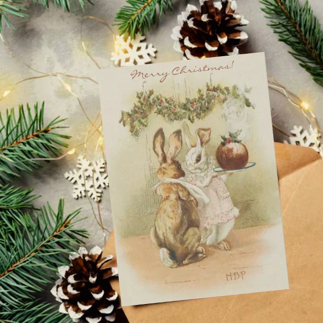 Cartões de natal do Vintage Beatrix Potter (Criador carregado)