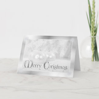 Cartões de natal do White Christmas