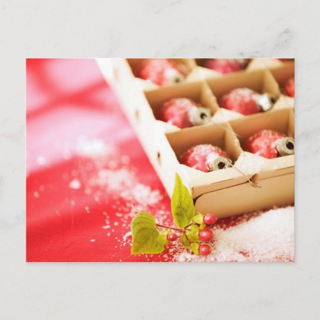 Cartões de Natal e Autocolantes de Árvores (Frente)