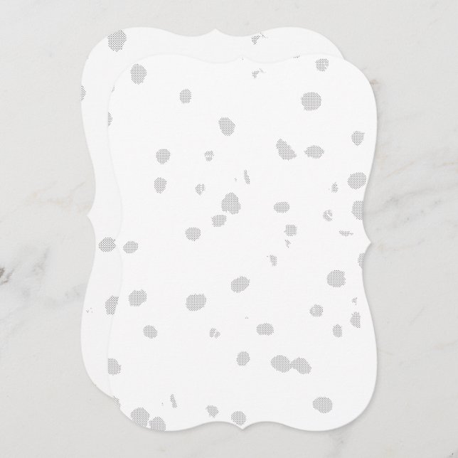 Cartões de Natal e Feriados | Papel de Carta Perso (Frente/Verso)