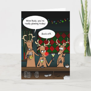 Cartões de natal engraçado   Cartões de natal Rudo