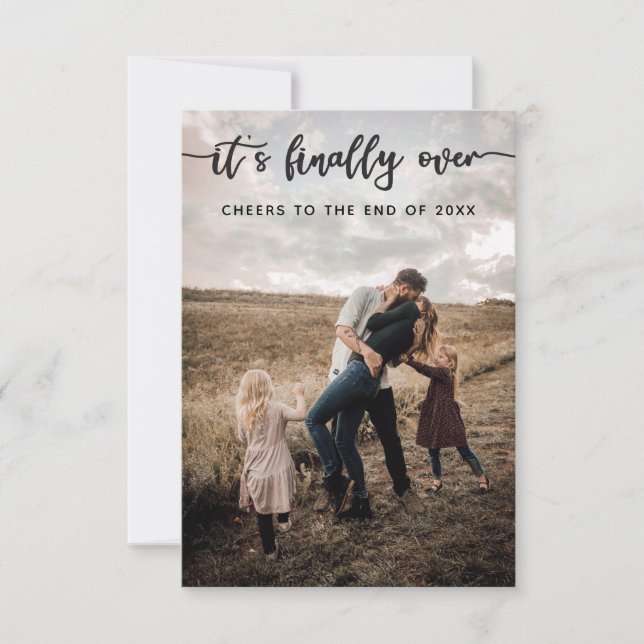 Cartões de Natal Engraçados Cartões de Férias Foto (Frente)