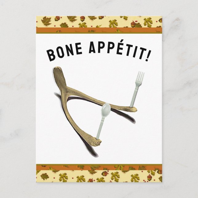 Cartões de natal Engraçados de Ação de Graças (Frente)