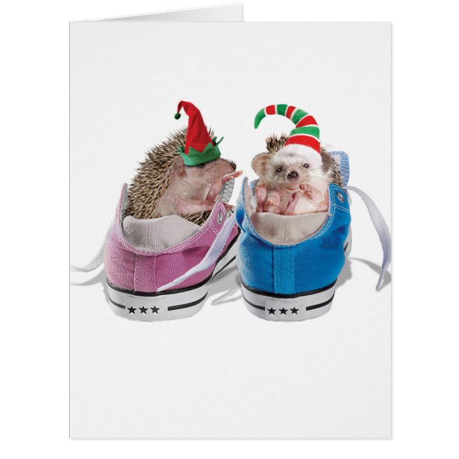 Cartões de natal enormes do cartão de Natal da (Frente)