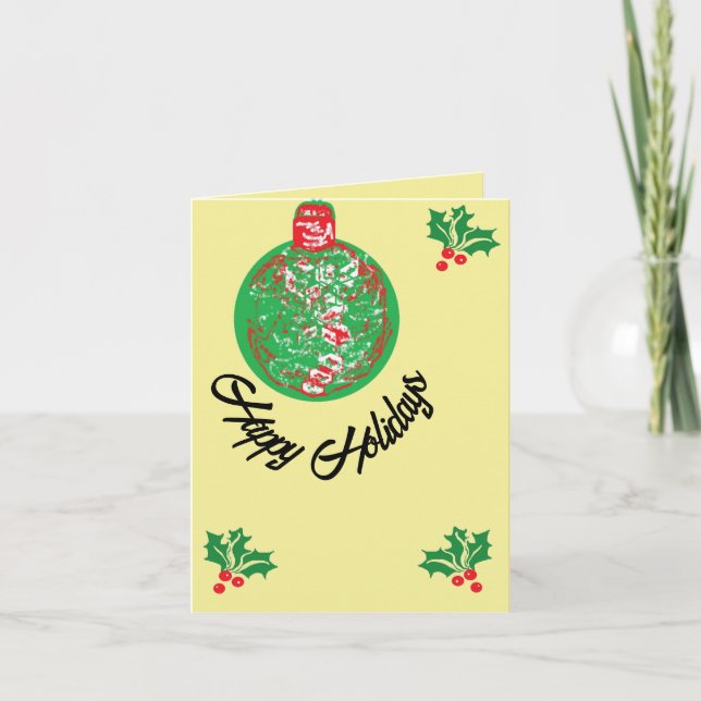 Cartões de Natal: Feliz Natal (Frente)