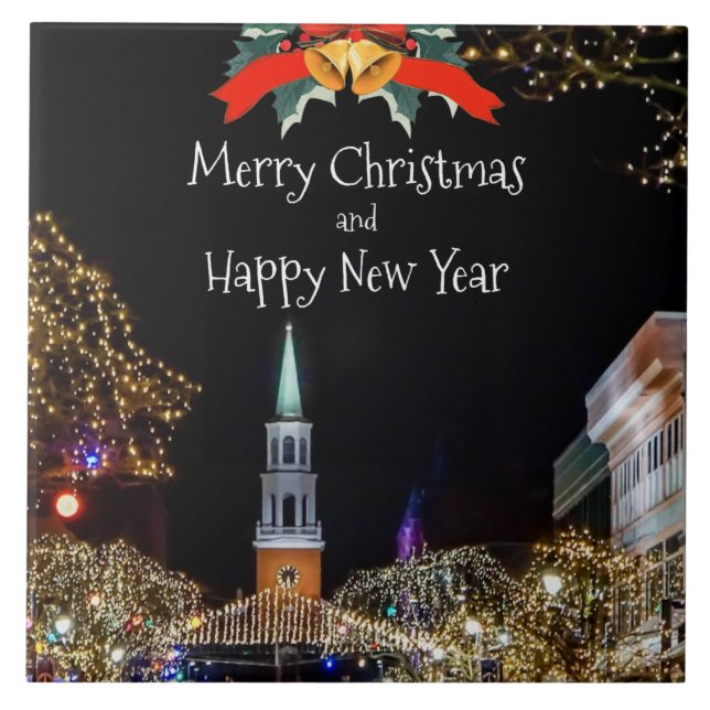 Cartões de natal festivos (Frente)