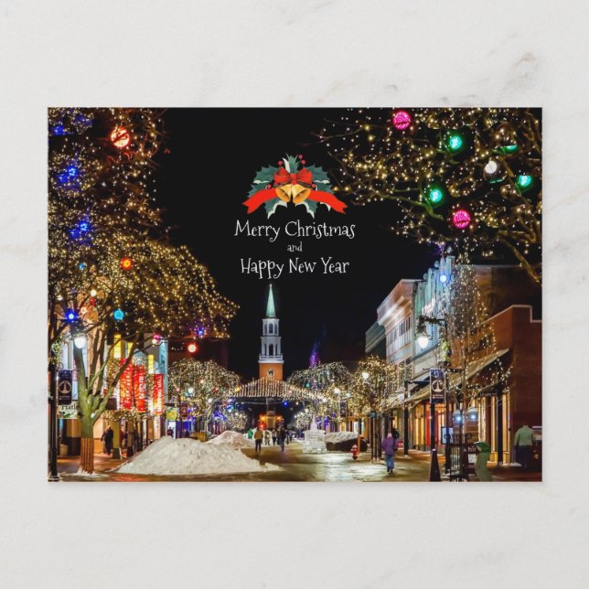 Cartões de natal festivos (Frente)