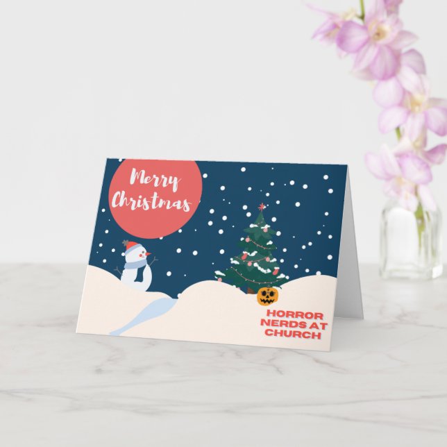 Cartões de natal HNAC — Feliz Natal (Orquídea)