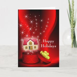 cartões de natal imobiliários