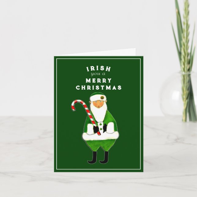 Cartões de Natal Irlandeses (Frente)