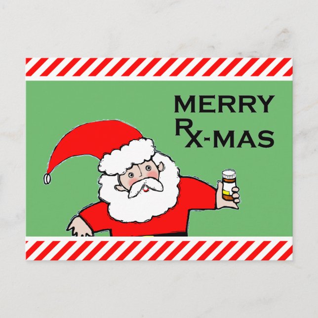 Cartões de Natal Médicos (Frente)