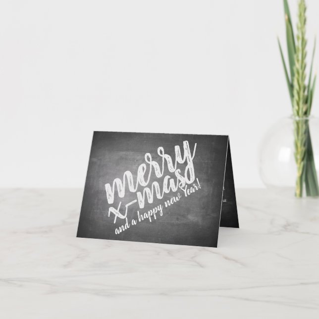 Cartões de natal no Conselho do giz (Frente)