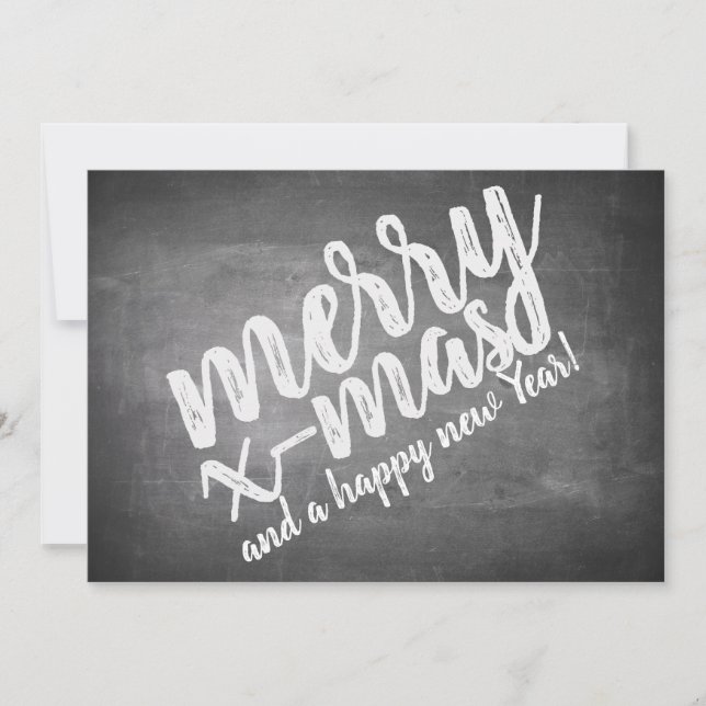 Cartões de natal no Conselho do giz (Frente)