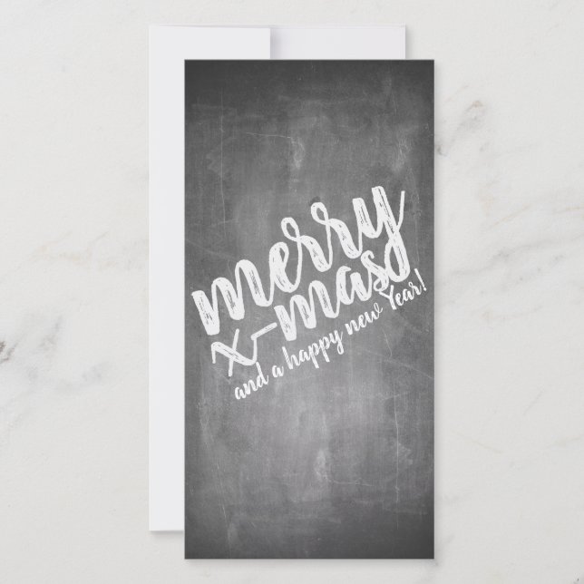 Cartões de natal no Conselho do giz (Frente)