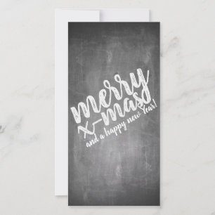 Cartões de natal no Conselho do giz