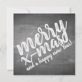 Cartões de natal no Conselho do giz