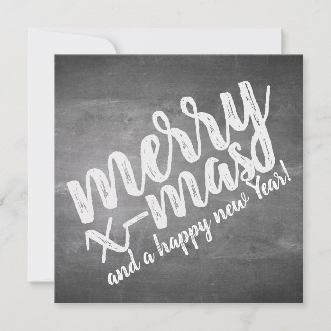 Cartões de natal no Conselho do giz (Frente)