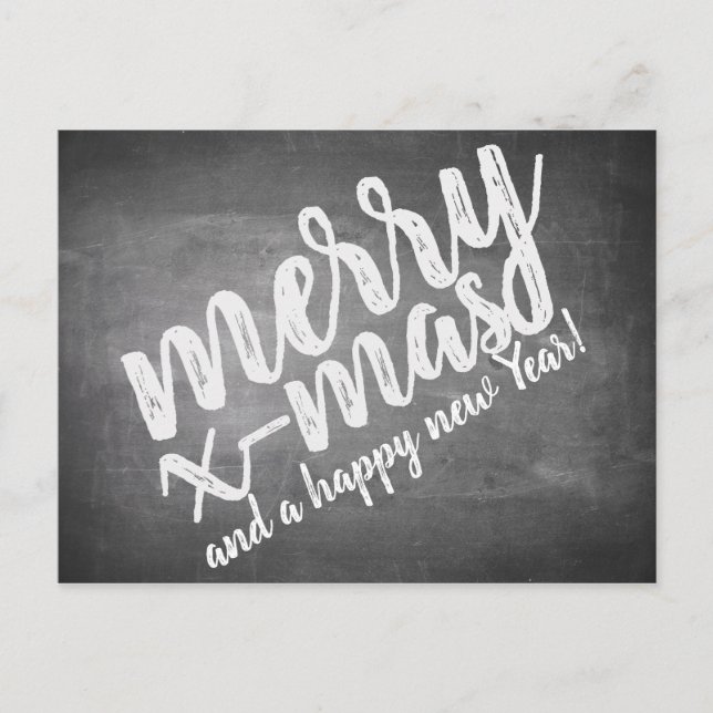 Cartões de natal no Conselho do giz (Frente)