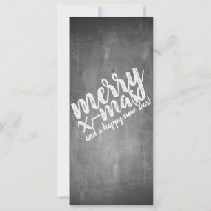 Cartões de natal no Conselho do giz