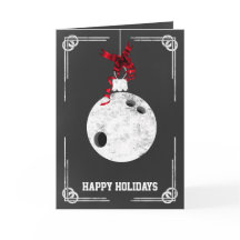 Cartões de Natal para boliches