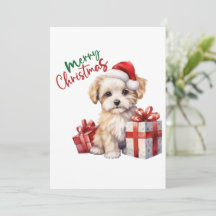 Cartões de Natal para Cães Adoráveis