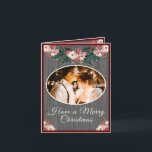 Cartões de Natal para Casais russos românticos<br><div class="desc">Cartões de Natal para Casais russos românticos</div>