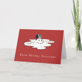 Cartões de Natal para Empresas Snowman