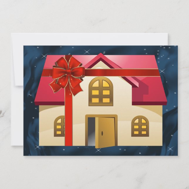 Cartões de Natal para Imóveis (Frente)
