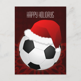 Cartões de Natal para jogador de futebol
