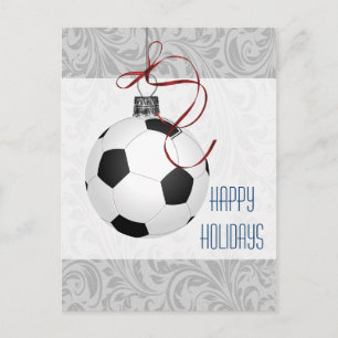 Cartões de Natal para jogador de futebol