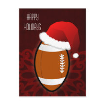 Cartões de Natal para jogadores de futebol