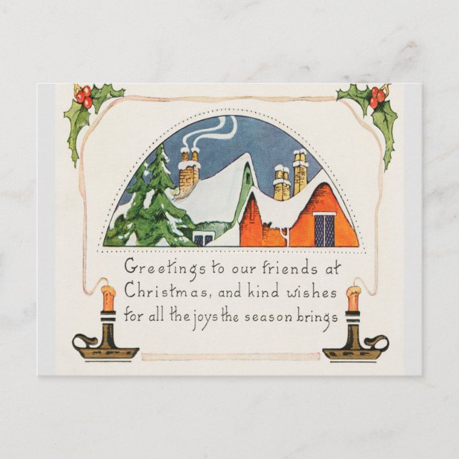 Cartões de natal para nossos amigos (Frente)