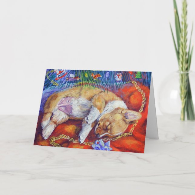 Cartões de Natal Pembroke Welsh Corgi (Frente)