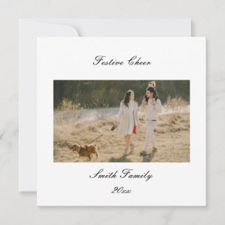 Cartões de natal Personalizados da Família