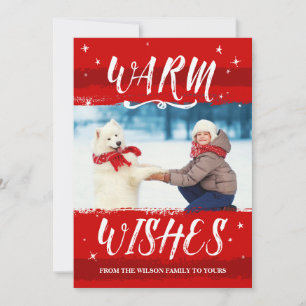 Cartões de Natal Personalizados - Desejos Quentes