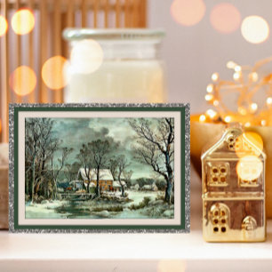 Cartões de Natal Personalizados Vintage
