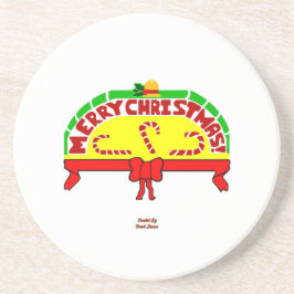 Cartões de natal Porta copos Sandstone