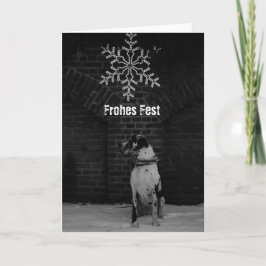 Cartões de Natal Preto e Branco