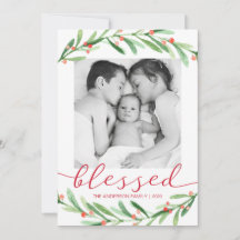 Cartões de Natal Red and Green