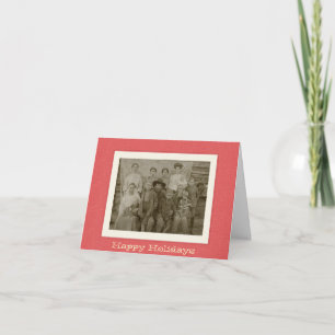 Cartões de natal Red Frame