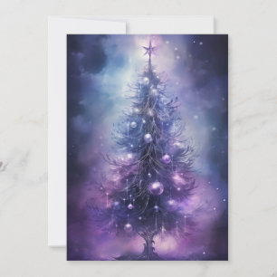 Cartões de Natal Roxos Incomuns