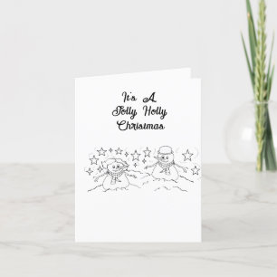 Cartões de natal: Sr. e Sra. . Frosty