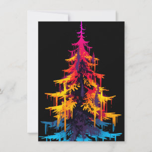Cartões de Natal Únicos, Brilhantes e Coloridos