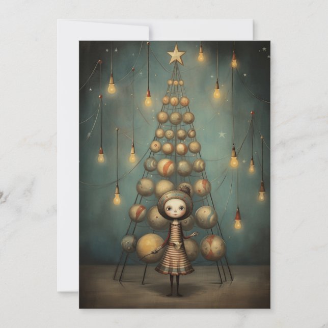 Cartões de Natal Únicos - Cartões de Natal Online (Frente)