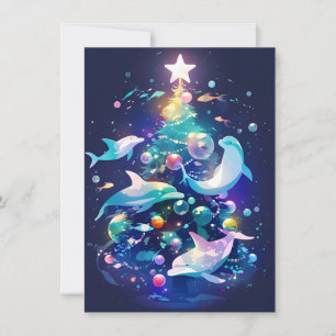 Cartões de Natal Únicos Debaixo do Mar