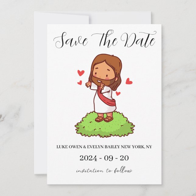 cartões de Natal vermelhos e verdes para salvar a  (Frente)